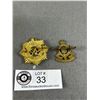 Image 2 : WW2 Canadian Nilitary Hat Badges (2)