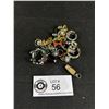 Image 1 : Lot Of Jewelry (Some Vintage) Rings, Charms, Etc