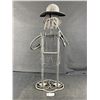 Image 2 : 22" H Metal Frog Garden Art