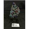 Image 1 : 6" Amethyst Titanium Aura. Retails $800.00