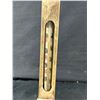 Image 2 : Early Thermometer In Wooden Case Circa 1900