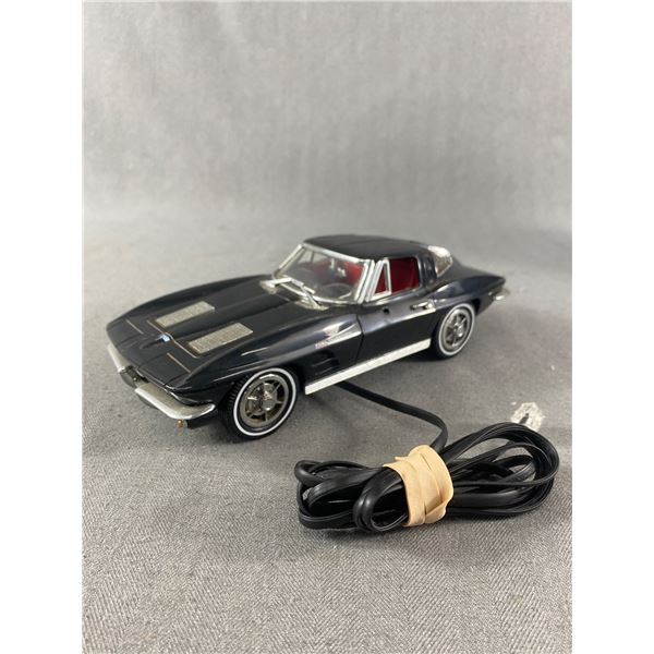 Vintage Telemania Corvette Sting Ray Telephone. Approx. 9.5" L