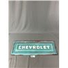Image 1 : 29" x 10" Chevrolet Vintage Look Metal Tin Sign