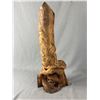 Image 2 : 26" L Fish Coat Hanger & 22" H Interesting Wood Piece w/ Burl