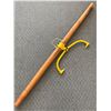 Image 1 : 60" H Wood Handle, Timber Carrier w/ Heavy Metal Hooks. NO SHIPPING