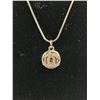Image 2 : Chenel Pendant with Chain Necklace