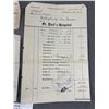 Image 2 : 4 Medical Receipts. 1946 St.Paul's Hospital etc