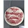 Image 2 : Vintage Royal Copenhagen, Denmark Cup w/ Saucer & Hudson Bay Company 10" Banff Springs Hotel Plate