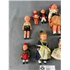 Image 2 : Various Sized Vintage Celluloid Dolls Including 2 - 7" Wind-Up Dolls