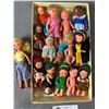 Image 2 : Assorted Sized Vintage Mini Collectible Dolls. 3"-5" H