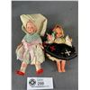 Image 2 : Honolulu Cookie Company Tin, Vintage Inuit Doll & 2 Dutch Dolls