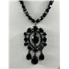 Image 2 : Black Rhinestone Necklace