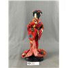 Image 1 : Vintage Japanese Maiko/Giesha Silk and Crepe Doll MCM décor