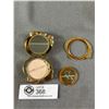 Image 2 : Beautiful Estee Lauder Vintage Gold Tone Compact.