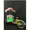 Image 2 : 2 Alloy Diecast Ice Cream Tricycle Bikes. Approx. 9" x 8"