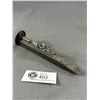 Image 2 : 6.75" L Railway Spike Art w/Pewter Train
