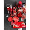 Image 2 : Lot Of Coca-Cola Collectibles - Tins, Glasses & More