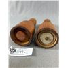 Image 2 : MCM Danish Teak Salt and Pepper Grinder Set in Great Condition- Signed SKJØDE SKJERN DANMARK