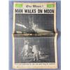 Image 5 : Historical Vancouver Sun Newspaper Events - Man Walks On Moon & 1871-1971 Centennial Edition