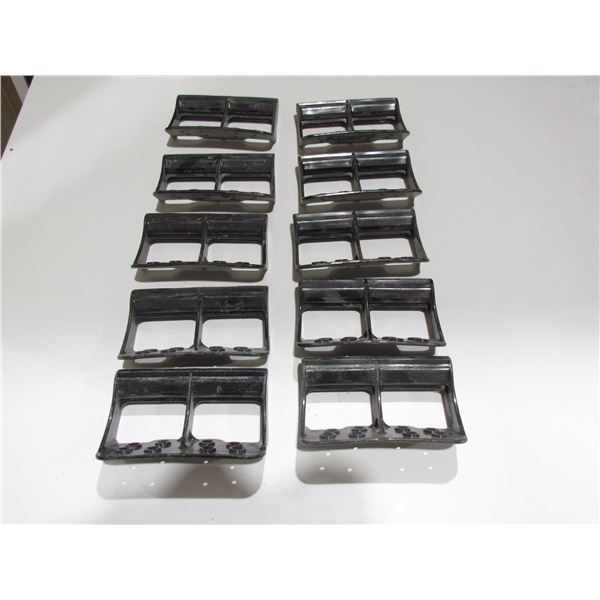 BLACK LIFT HANDLES, QTY 10