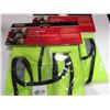 Image 1 : DAY / NIGHT TIME SAFETY VESTS, QTY 2- ONE SIZE FITS MOST