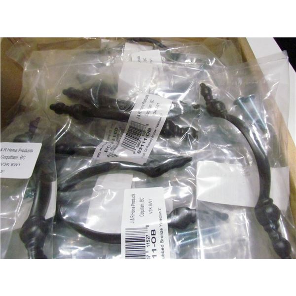 25 QTY, 3" OIL RUB BRONZE CABINET PULLS