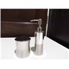 Image 1 : SS COTTON BALL HOLDER & SOAP DISPENSER