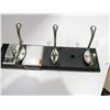 Image 1 : SN. COAT HOOKS ON ESPRESSO BOARD