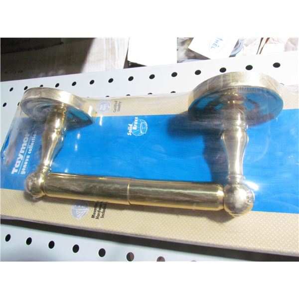 BRASS TOILER TISSUE HOLDER