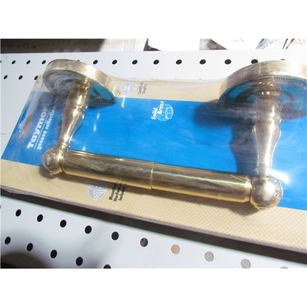 BRASS TOILER TISSUE HOLDER