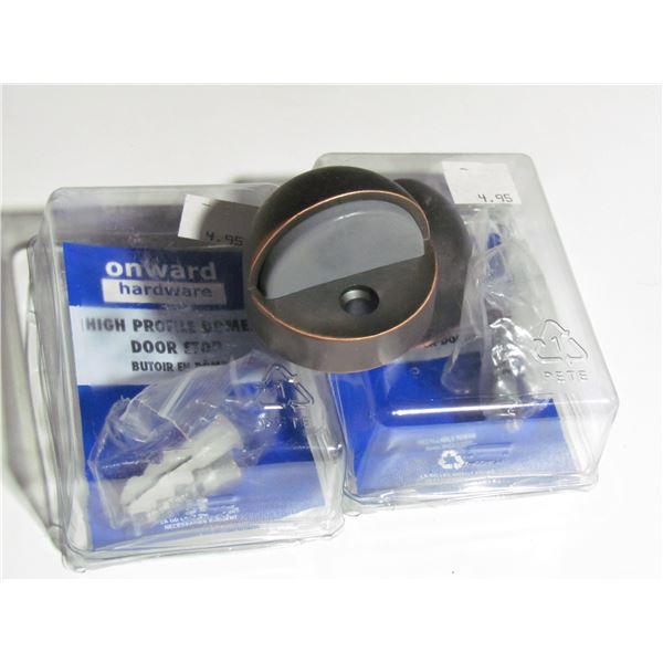 ORB HIGH PROFILE FLOOR DOOR STOPS X 10