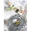 Image 1 : BIN OF ELECTRICAL LIGHTING MOUNTING HARDWARE
