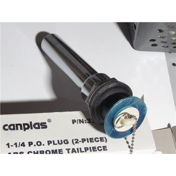 CHROME TAILPIPE WITH PLUG