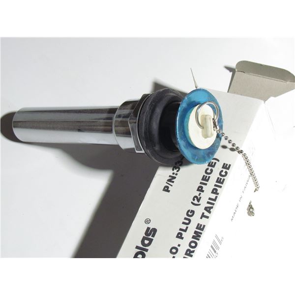 CHROME TAILPIPE WITH PLUG