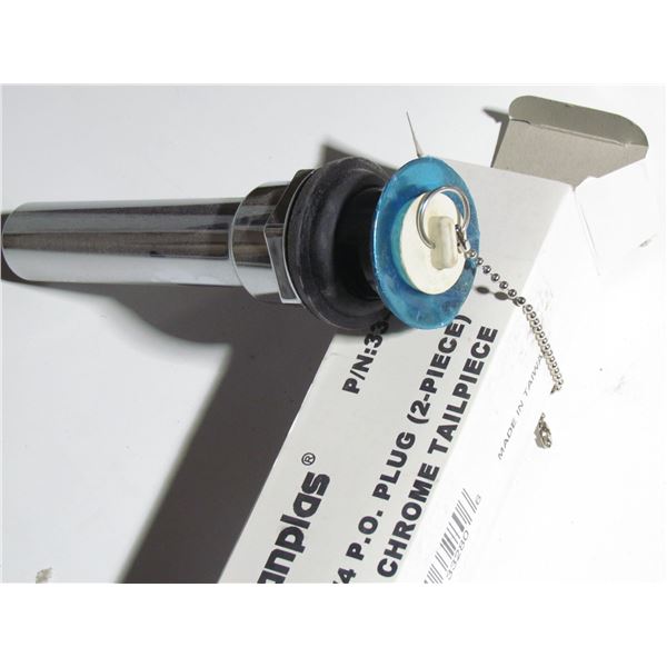 CHROME TAILPIPE WITH PLUG