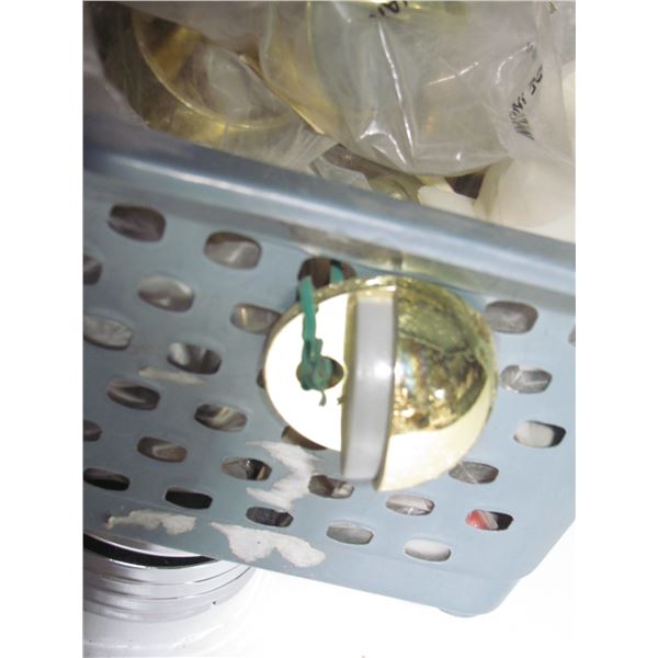 BRASS FLOOR DOOR STOP X10