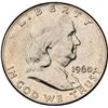Image 2 : Group of 8 Franklin Half Dollars 1960-1963