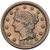Image 2 : 1846 N-23 R5 Tall Date, Repunched 1 PCGS graded AU58