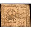 Image 2 : Continental Currency. CC-62, February 26, 1777. Thirty Dollar Note. PMG graded Choice EF 45