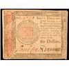 Image 2 : Continental Currency. CC-99, January 14th,  1779, Sixty Dollars. PMG graded Choice VF-35