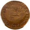 Image 2 : 1786 Vermont RR-7, W-2025 R4 VERMONTENSIUM, PCGS graded F15