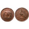Image 1 : (1790's) Great Britain, Middlesex Farthing DH-1067, PCGS graded MS66 Red & Brown