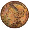 Image 2 : 1880 Pattern Goloid Metric Dollar Judd-1646  R6- PCGS graded PR62 Brown