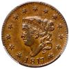 Image 2 : 1817 N-15 R4 PCGS graded AU55, CAC Approved