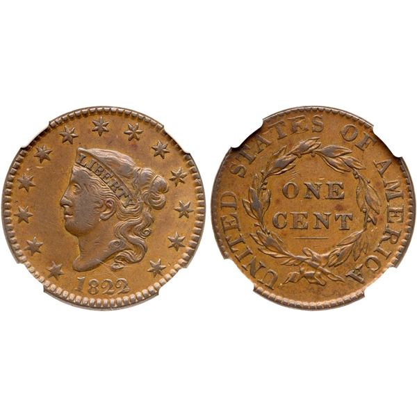 1822 N-1 R3 NGC graded XF40