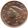 Image 2 : 1832 N-2 R3 Large Legend Letters, Small Denomination Letters, PCGS graded MS60 Brown