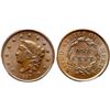 Image 1 : 1837 N-4 R2 Plain Hair Cord, Medium Letters, PCGS graded MS65 Brown