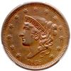 Image 2 : 1838 N-12 R2 Doubled Die Reverse, PCGS graded AU58