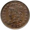 Image 2 : 1809 C-3 R1 PCGS graded MS64 Red & Brown, CAC Approved