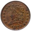 Image 2 : 1809/6 C-5 R1 Overdate 9 over Inverted 9, PCGS graded MS63 Brown